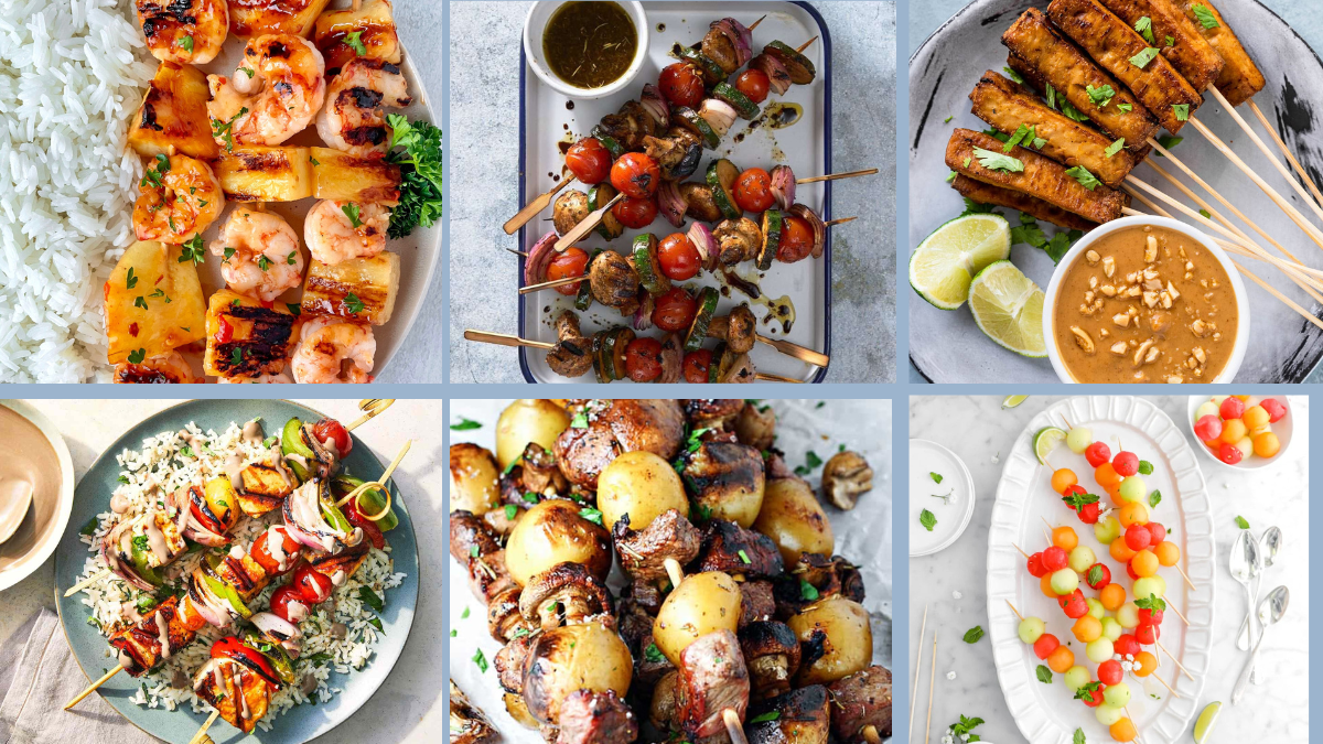 6 Summer Skewers and Kebabs Bursting with Flavor