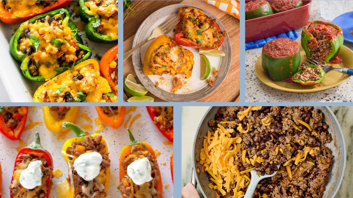 5-Ingredient Taco Stuffed Peppers: A Simple, Flavorful Vegetarian Delight