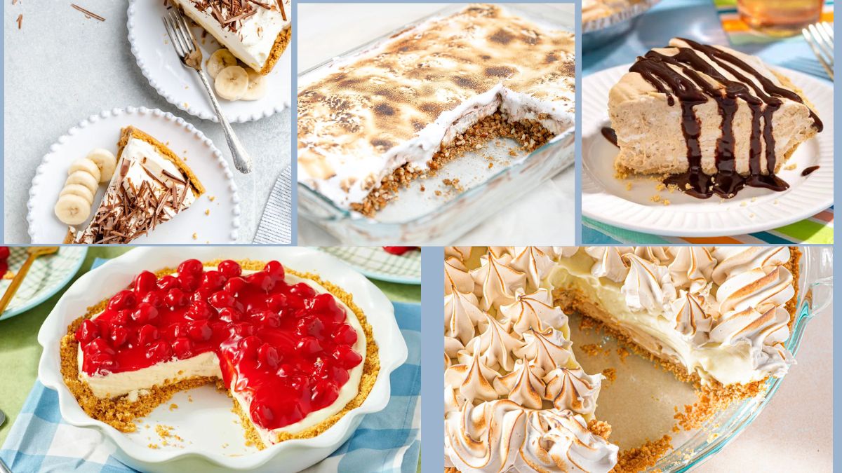 This No-Bake Peanut Butter Banana Pie Tastes Like Dessert and Breakfast Had a Genius Baby