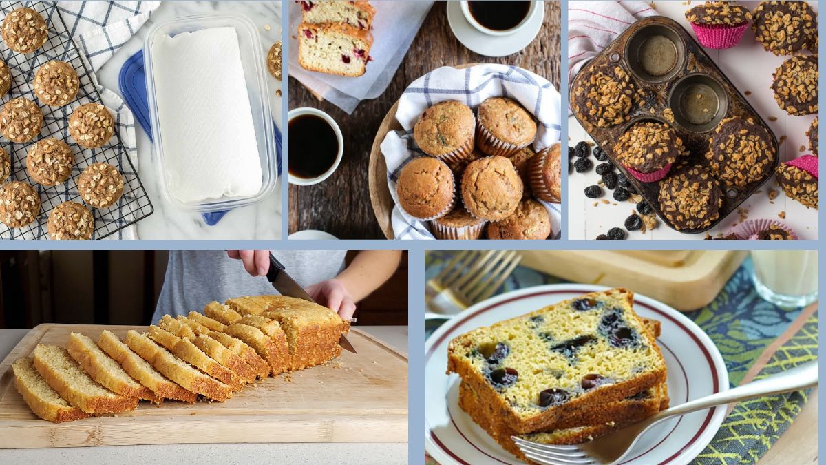 How to Store Muffins and Quick Breads