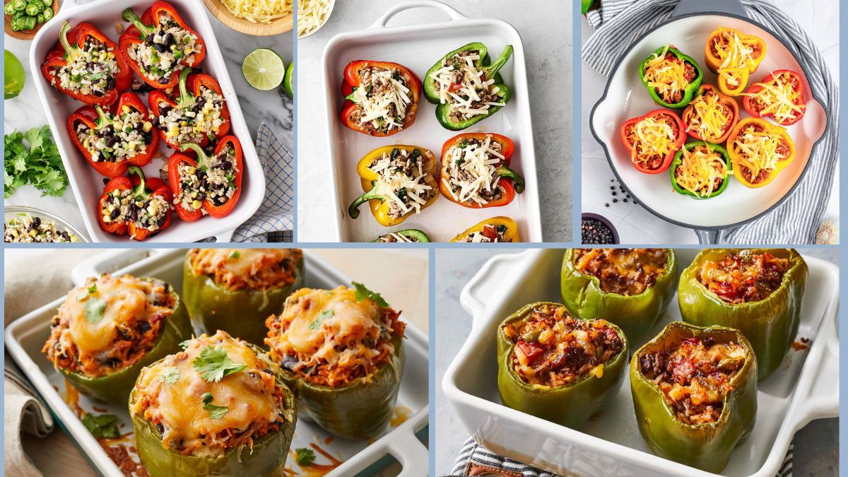 5 Stuffed Bell Pepper Ideas for Kids’ Lunch