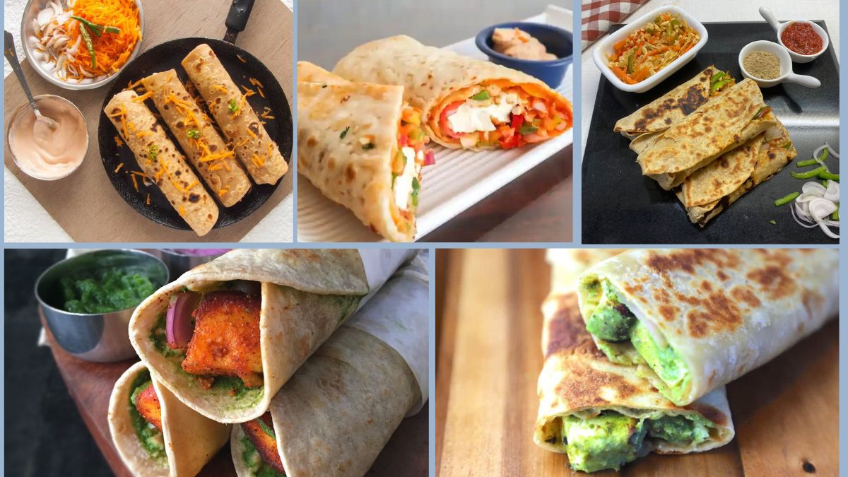 6 Paneer Wrap Ideas for Tiffin Boxes (Tasty & Vegetarian)