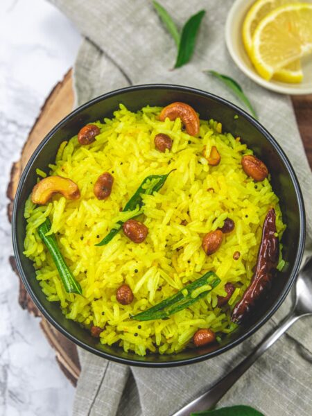 Lemon Rice Recipe To Brighten Up Your Lunchbox