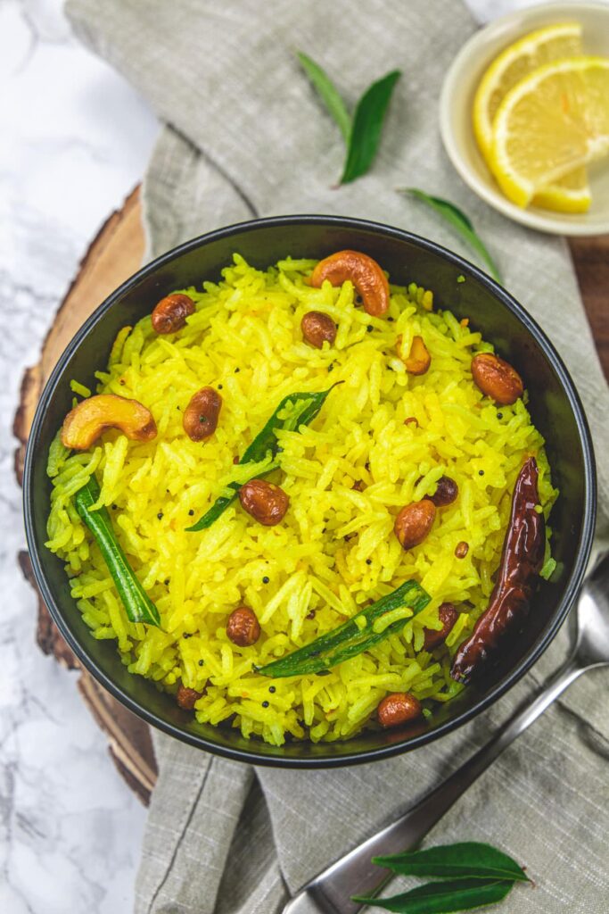 Lemon Rice Recipe To Brighten Up Your Lunchbox